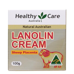 (PRE ORDER) Healthy Care Lanolin with Sheep Placenta 100g shelf life 2yrs